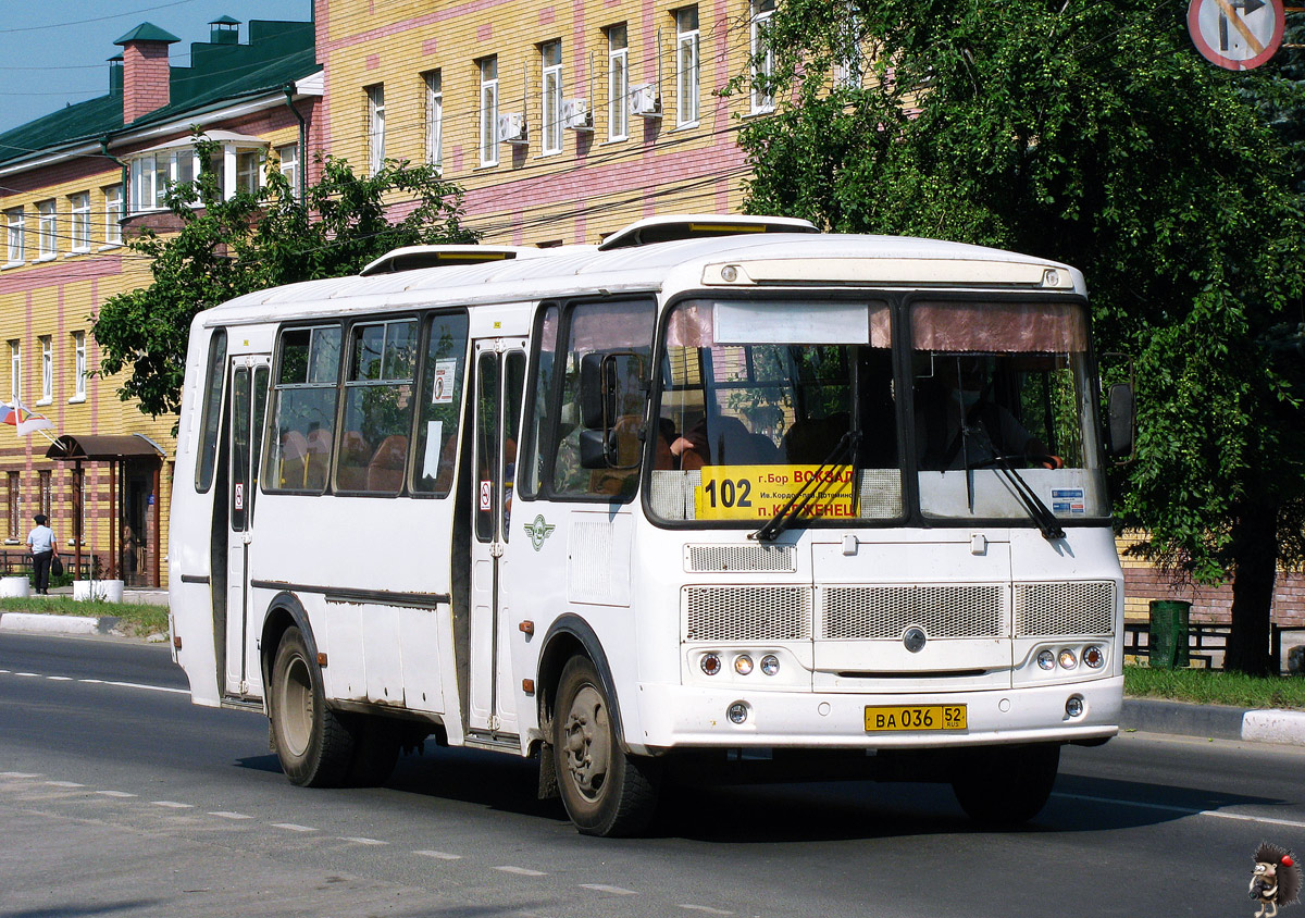 Нижегородская область, ПАЗ-4234-04 № ВА 036 52