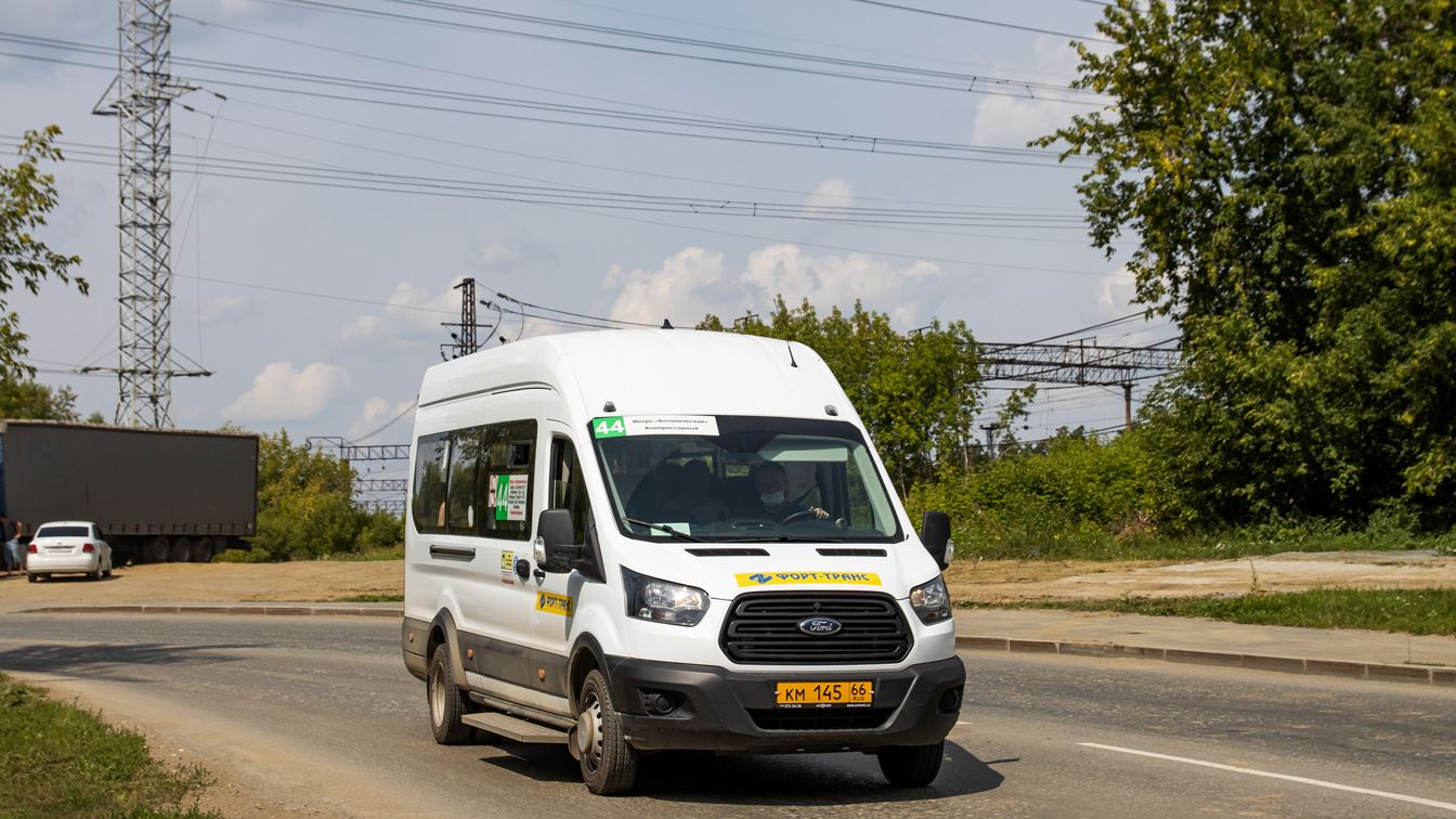 Свердловская область, Ford Transit FBD [RUS] (X2F.ESG.) № КМ 145 66