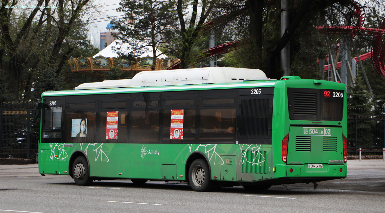 Алматы, Zhong Tong LCK6125HGAN № 3205