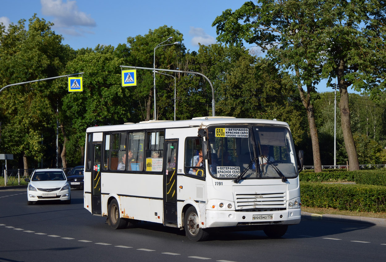 Санкт-Петербург, ПАЗ-320412-05 № 7791