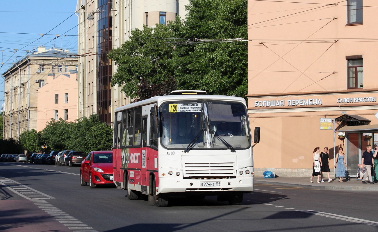 Санкт-Петербург, ПАЗ-320402-05 № 7903