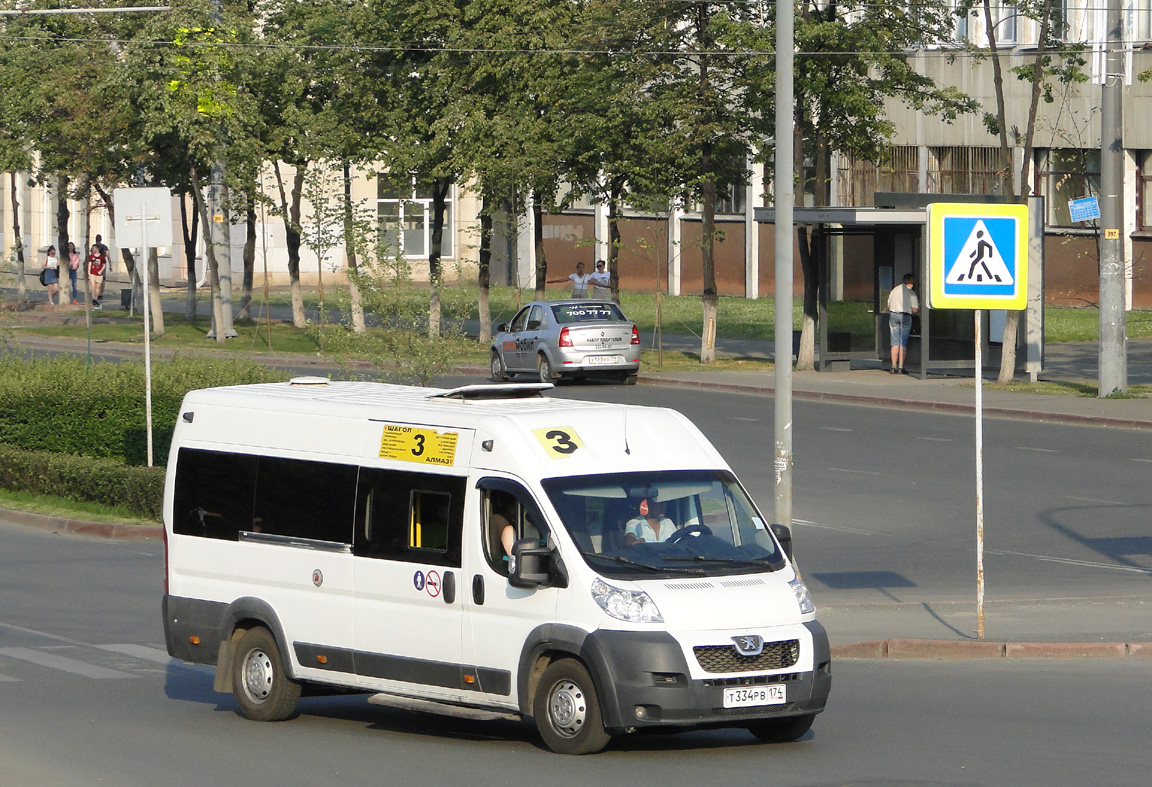 Челябинская область, Нижегородец-2227SK (Peugeot Boxer) № Т 334 РВ 174