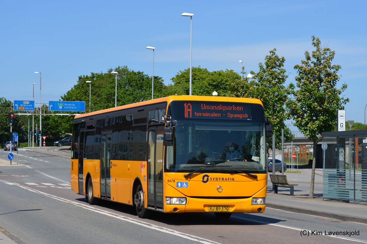 Данія, Irisbus Crossway LE 12M № 8478