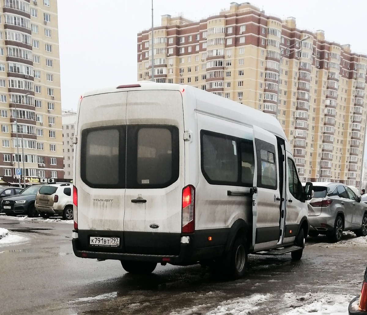 Москва, Ford Transit FBD [RUS] (X2F.ESG.) № К 791 ВТ 797