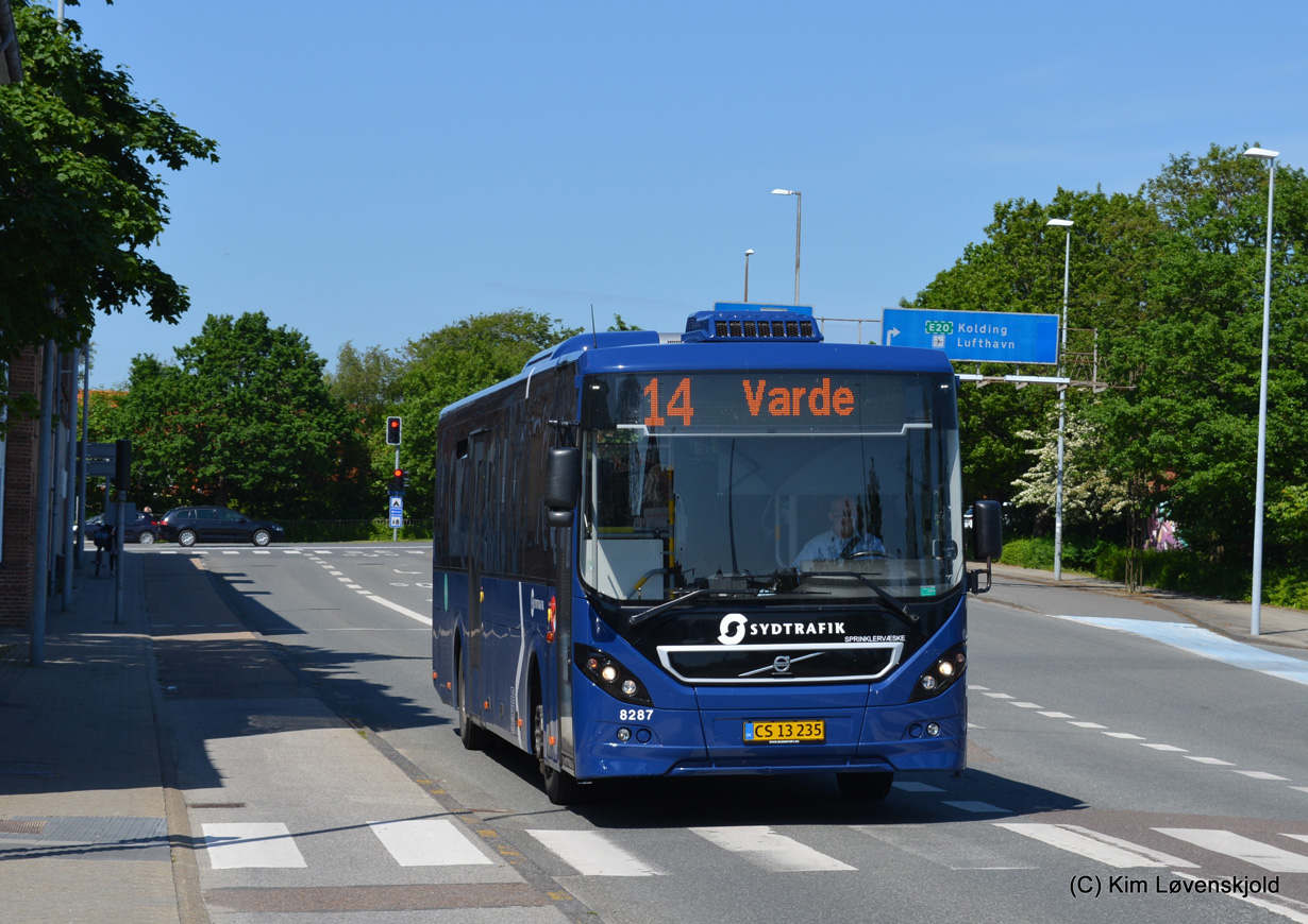 Дания, Volvo 8900 № 8287