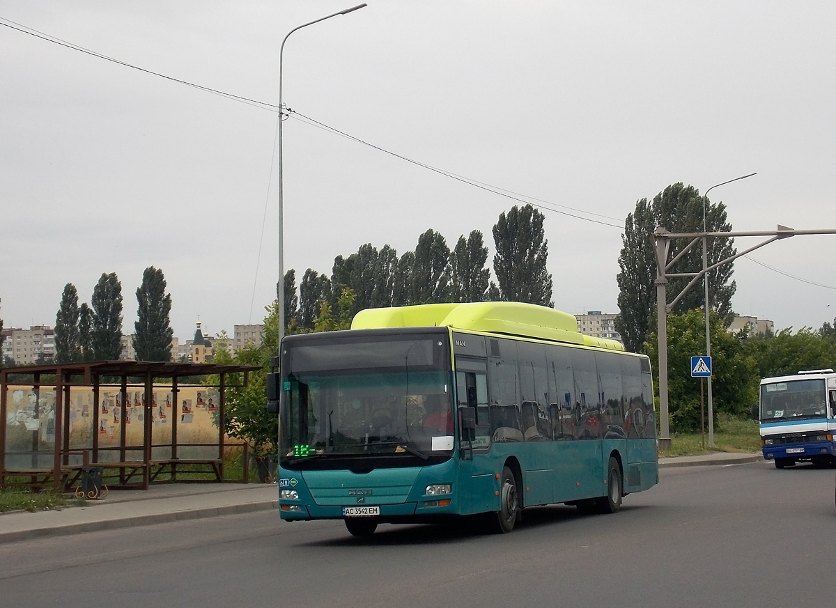 Волынская область, MAN A21 Lion's City NL243 CNG № AC 3542 EM
