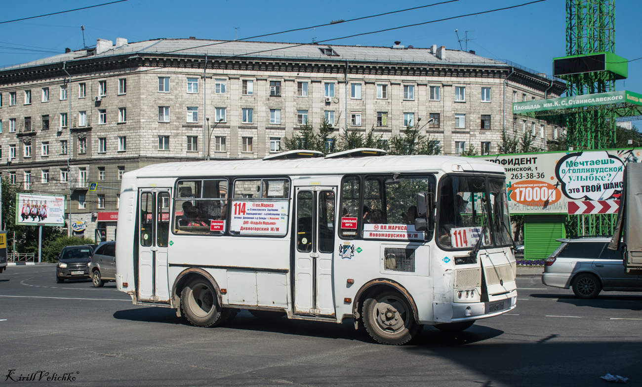 Новосибирская область, ПАЗ-32054 № Е 692 МР 154