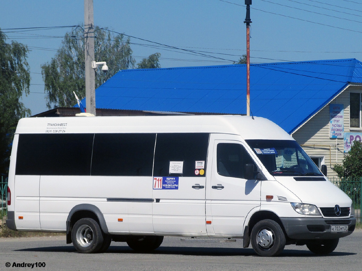 Чувашия, Луидор-223203 (MB Sprinter Classic) № К 703 МТ 21