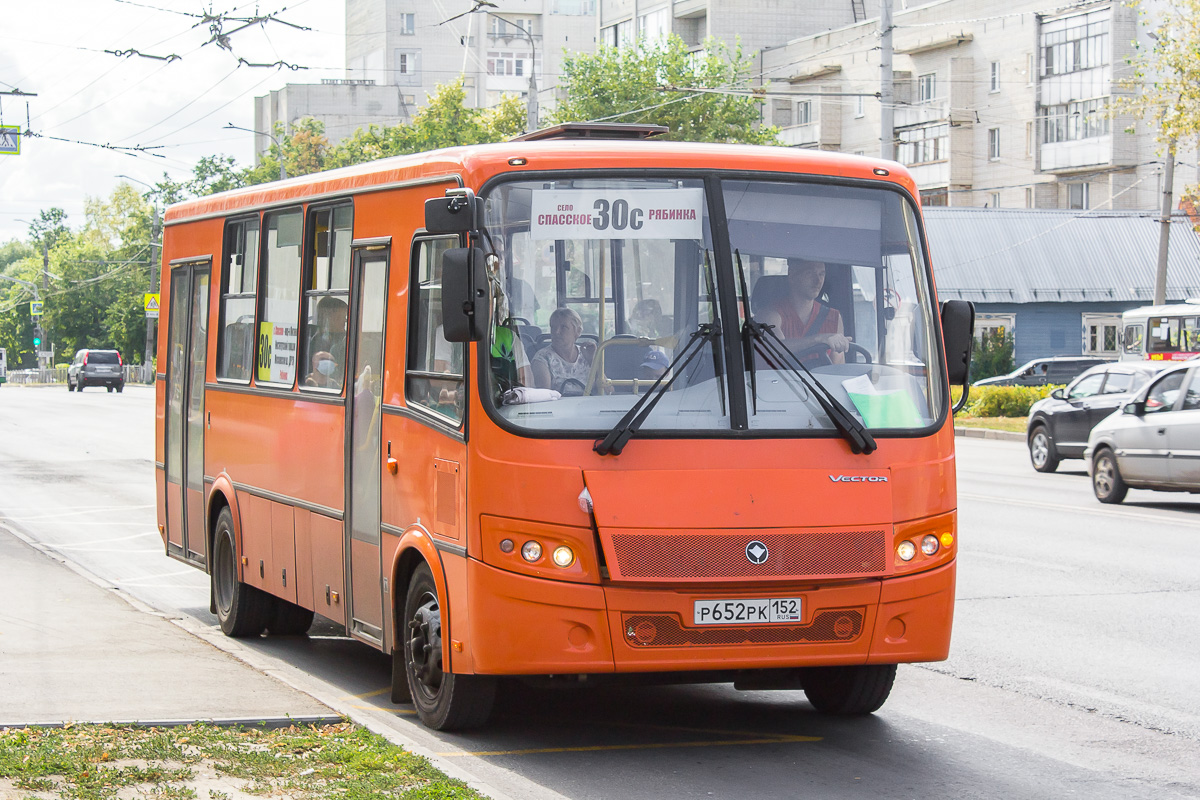 Vladimir region, PAZ-320414-05 "Vektor" Nr. Р 652 РК 152