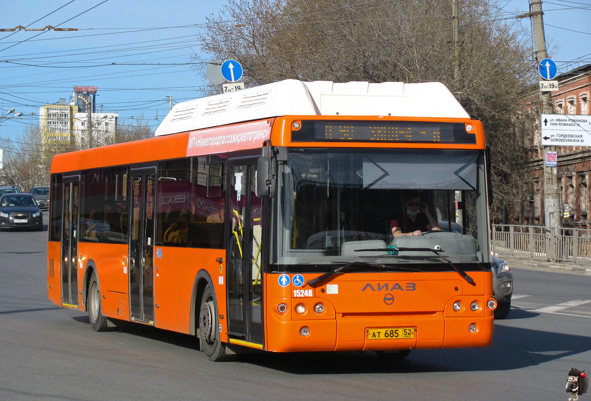 Nizhegorodskaya region, LiAZ-5292.67 (CNG) # 15248