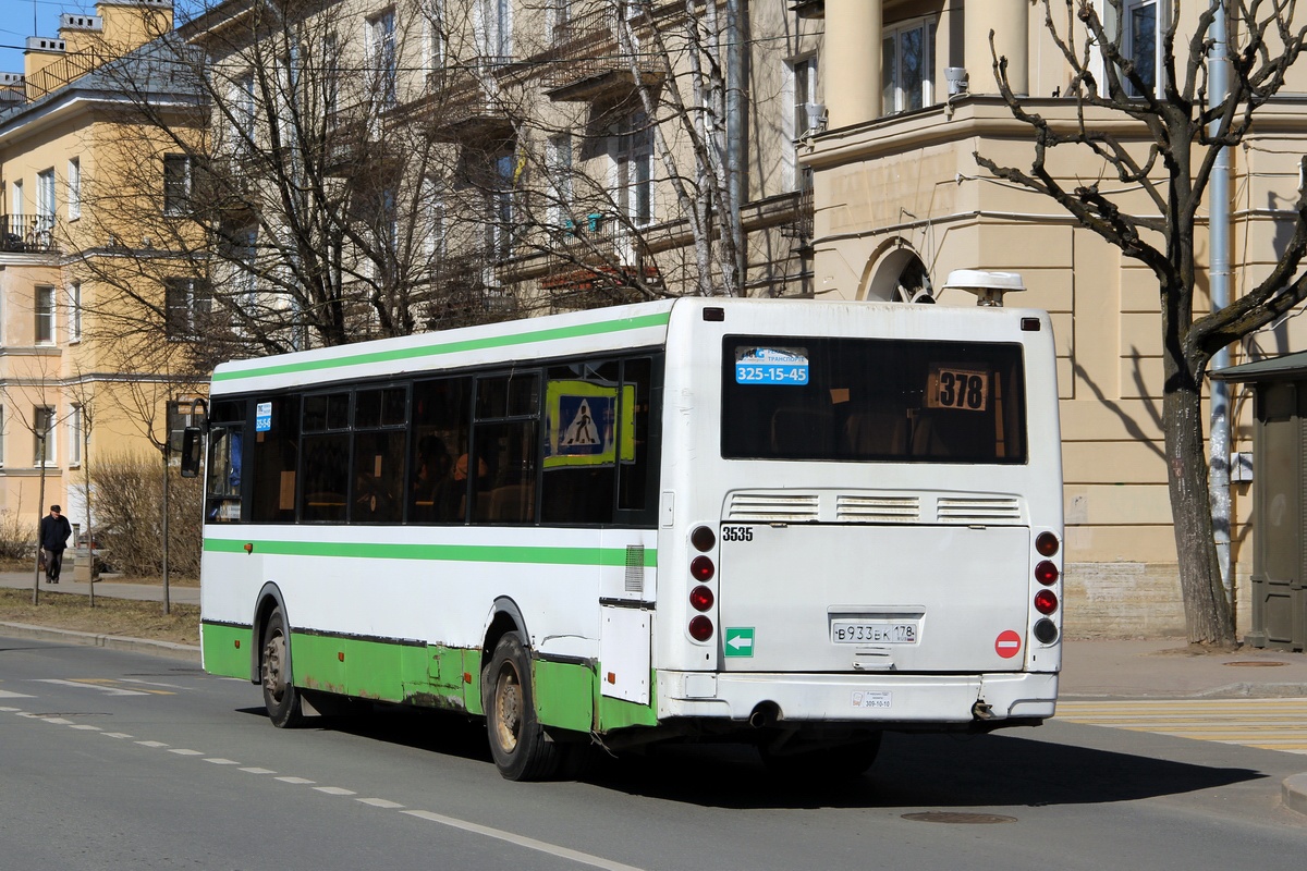 Санкт-Петербург, ЛиАЗ-5293.53 № 3535