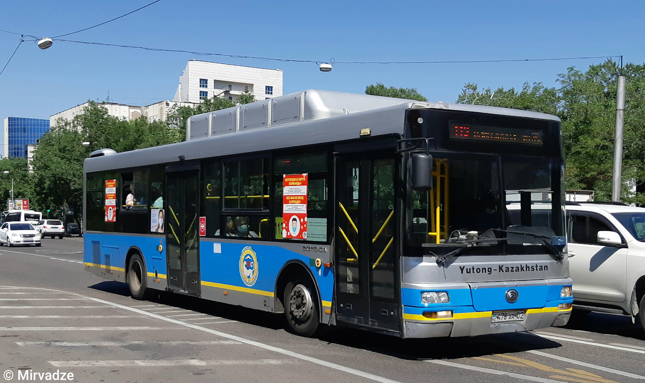 Алматы, Yutong ZK6118HGA № 709