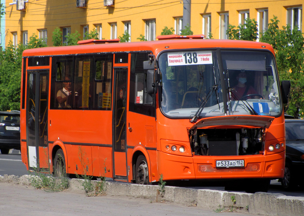 Нижегородская область, ПАЗ-320414-05 "Вектор" № Р 533 АО 152