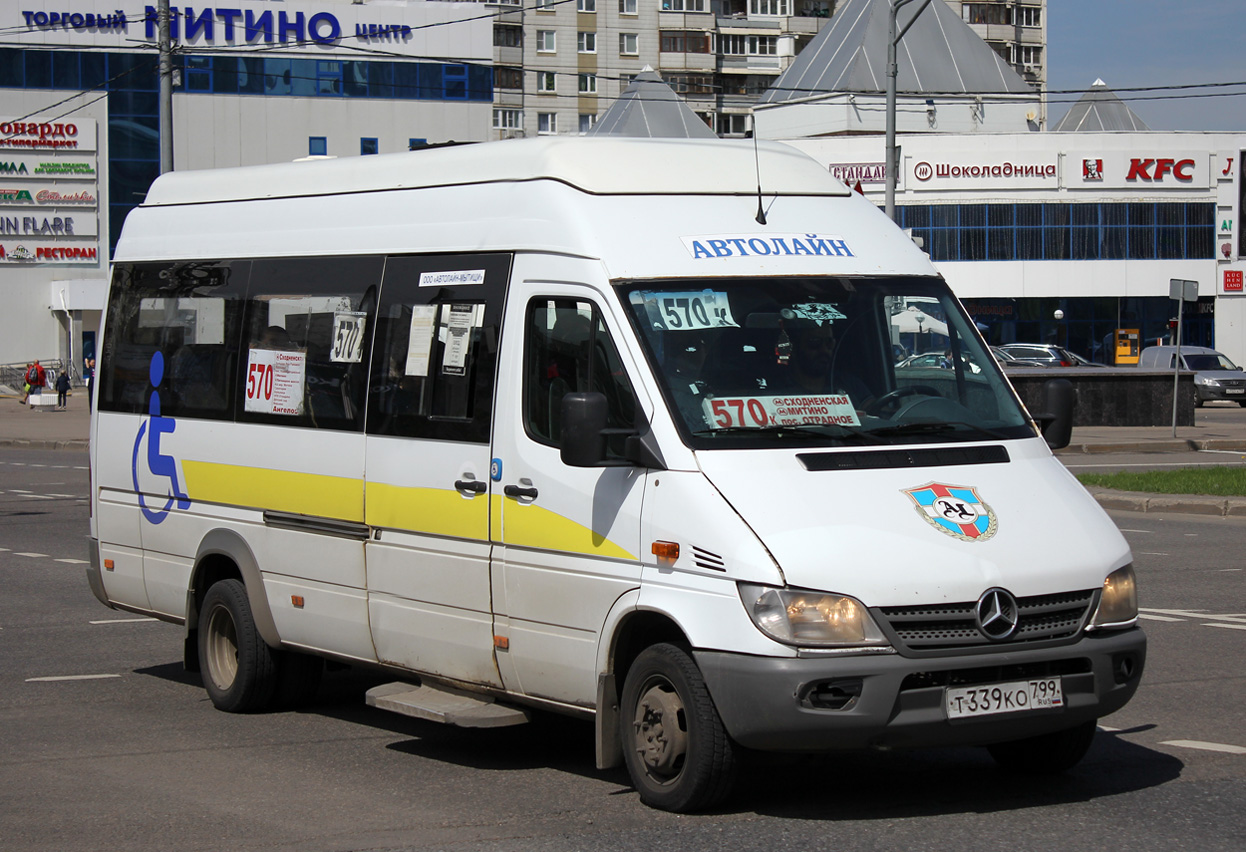 Московская область, Луидор-2232DP (MB Sprinter Classic) № Т 339 КО 799