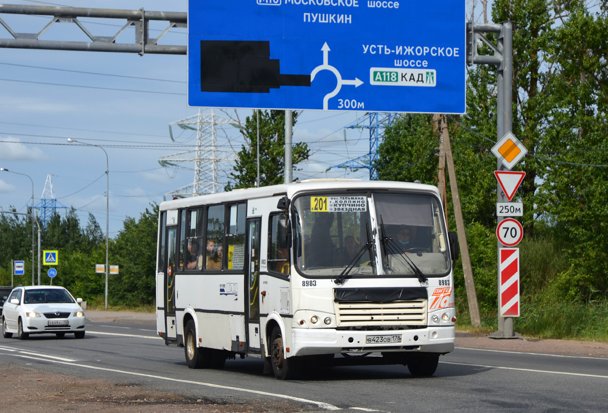 Санкт-Петербург, ПАЗ-320412-05 № 8983