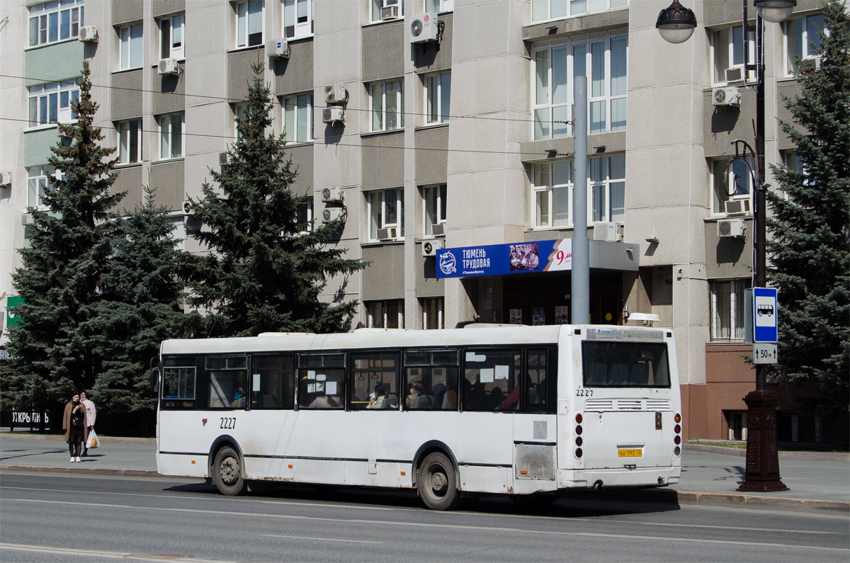 Тюменская область, ЛиАЗ-5293.53 № 2227