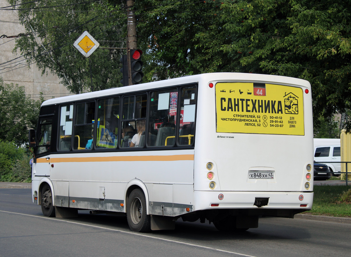 Кировская область, ПАЗ-320412-05 "Вектор" № Х 848 ХН 43