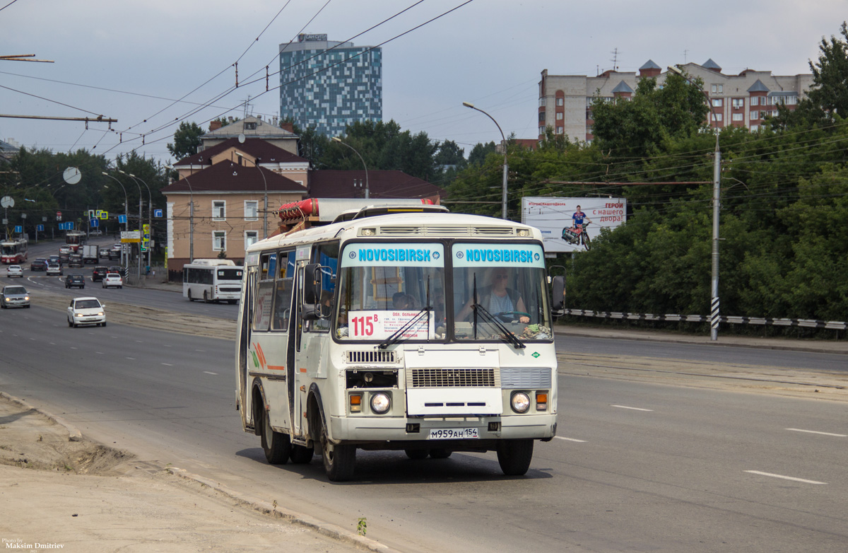 Новосибирская область, ПАЗ-32054 № М 959 АН 154