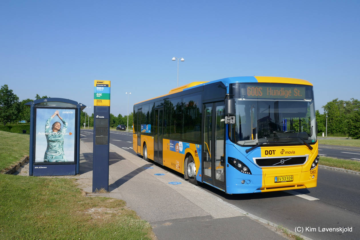 Дания, Volvo 8900LE № 1363