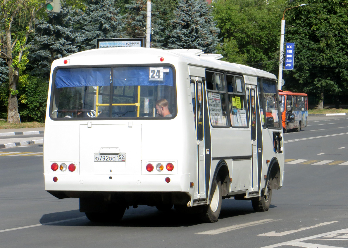 Нижегородская область, ПАЗ-32054 № О 792 ОС 152