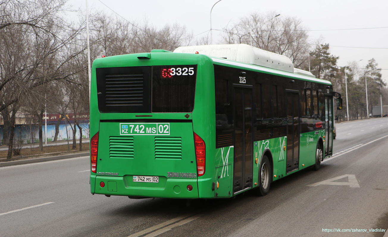 Алматы, Zhong Tong LCK6125HGAN № 3325