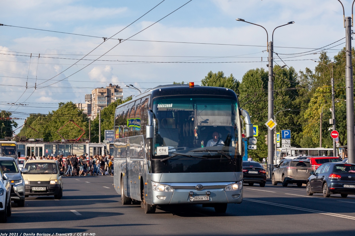 Petrohrad, Yutong ZK6122H9 č. Р 280 ЕВ 178