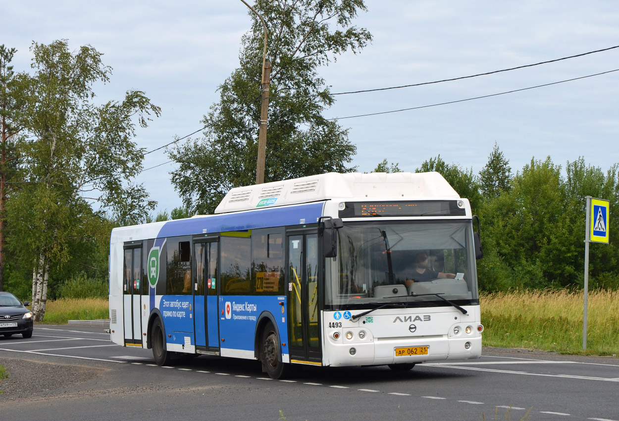 Санкт-Петербург, ЛиАЗ-5292.67 (CNG) № 4493