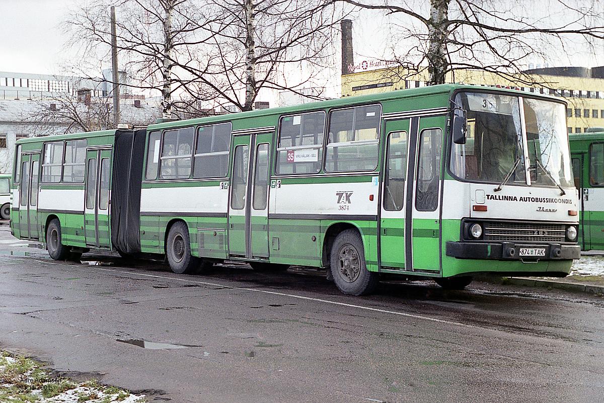 Эстония, Ikarus 283.00 № 3874; Эстония — Старые фотографии