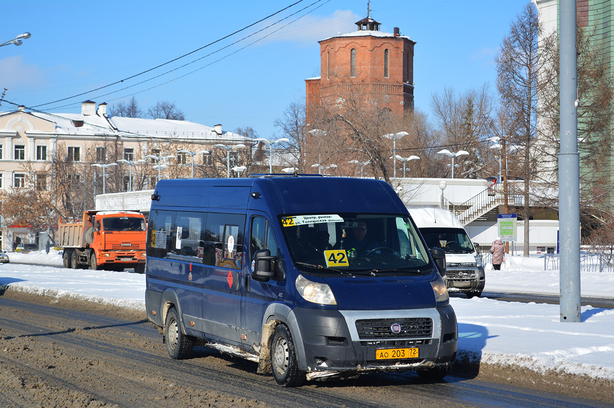 Тюменская область, Нижегородец-FST613 (FIAT Ducato) № АО 203 72