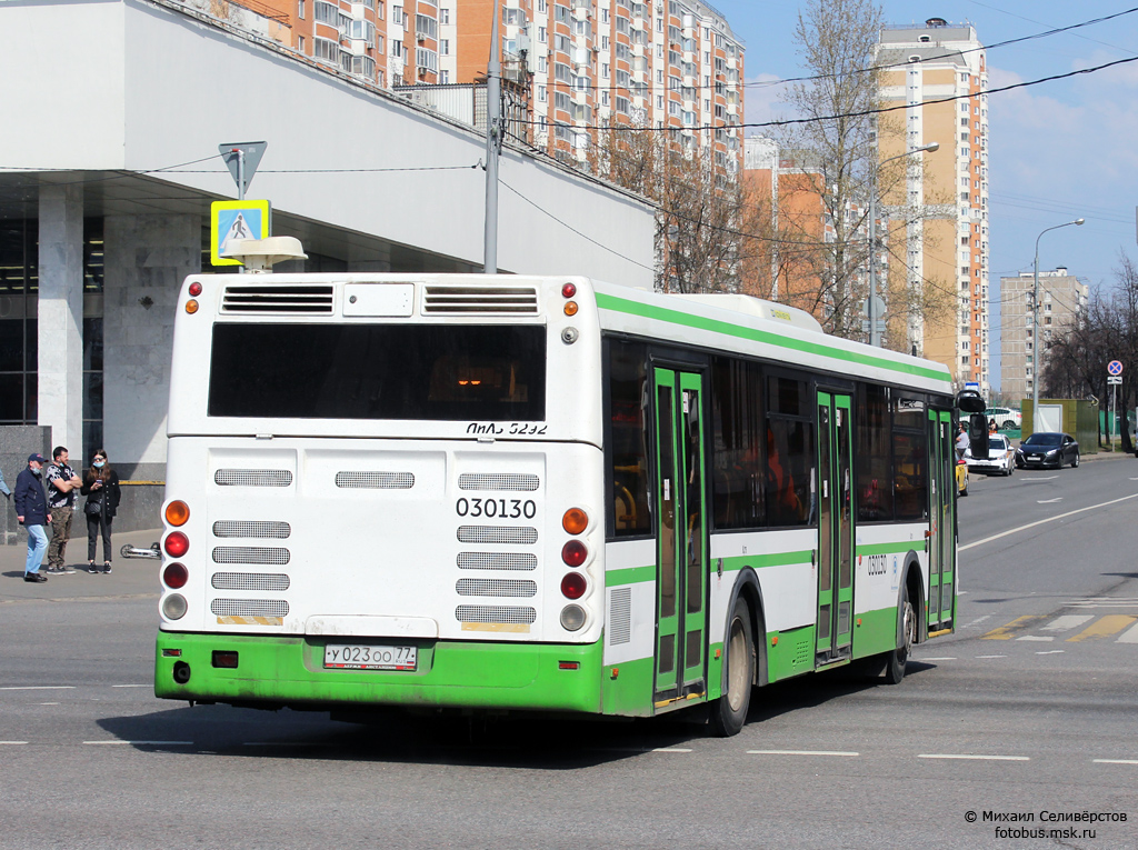 Москва, ЛиАЗ-5292.22 (2-2-2) № 030130