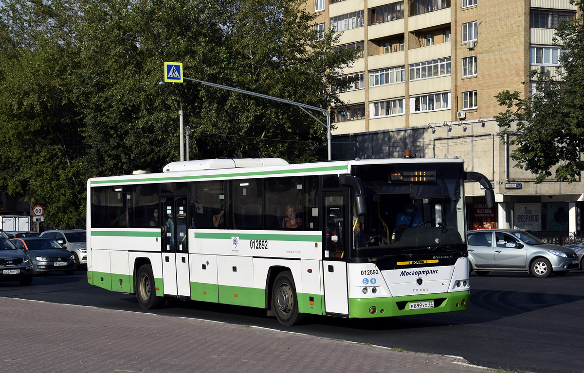 Москва, ГолАЗ-525110-11 "Вояж" № 012892