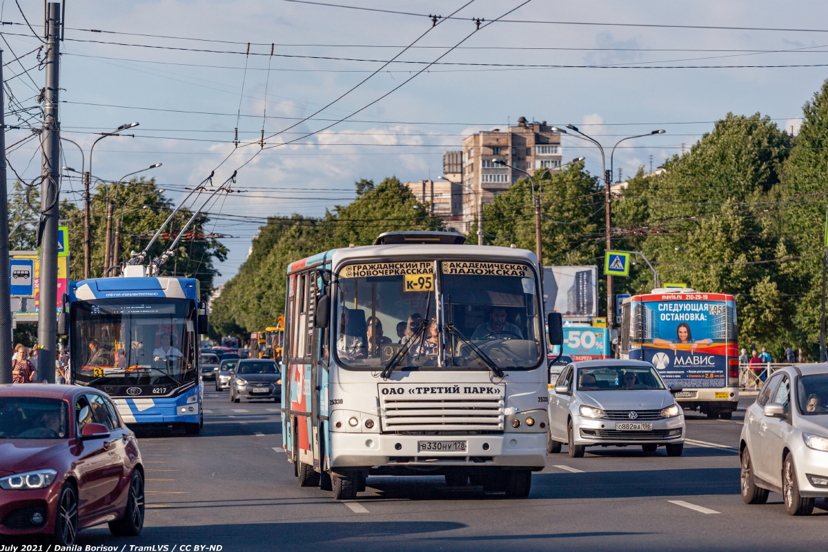 Санкт-Петербург, ПАЗ-320402-05 № В 330 НУ 178