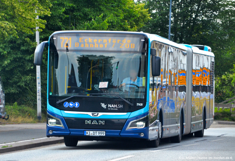 Шлезвиг-Гольштейн, MAN 18C Lion's City 18 NG360 EfficientHybrid № 21428