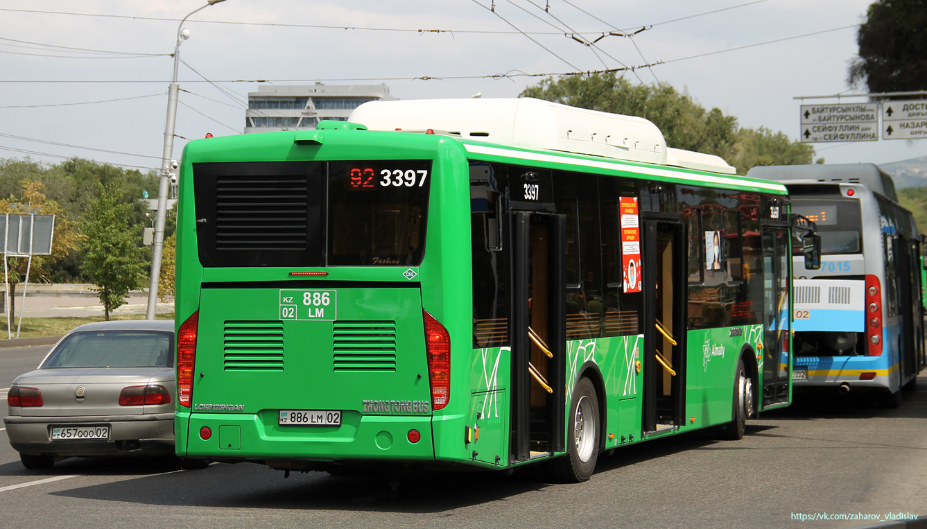 Алматы, Zhong Tong LCK6125HGAN № 3397