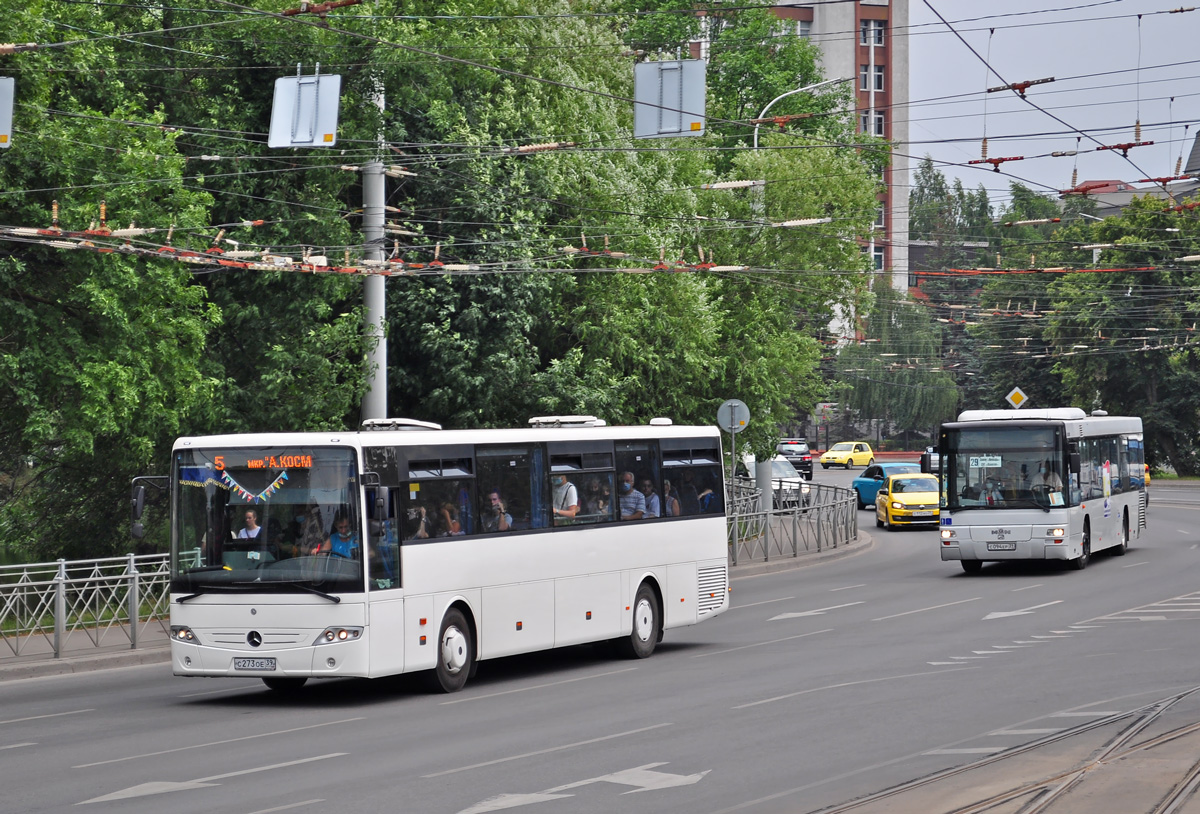 Kaliningrad region, Mercedes-Benz Intouro II Nr. С 273 ОЕ 39; Kaliningrad region, MAN A78 Lion's City TÜ EL283 Nr. С 094 ЕР 39