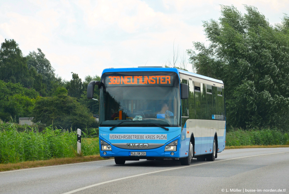 Шлезвиг-Гольштейн, IVECO Crossway LE LINE 12M № 206