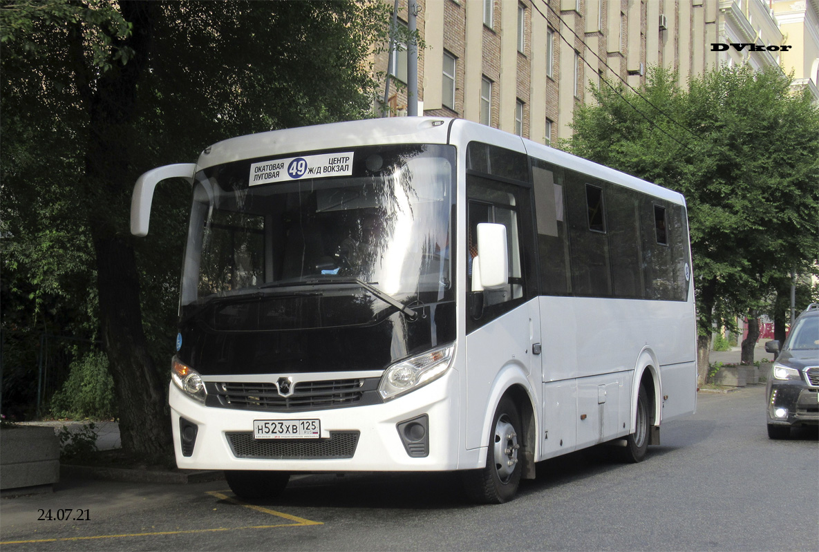 Приморский край, ПАЗ-320435-04 "Vector Next" № Н 523 ХВ 125