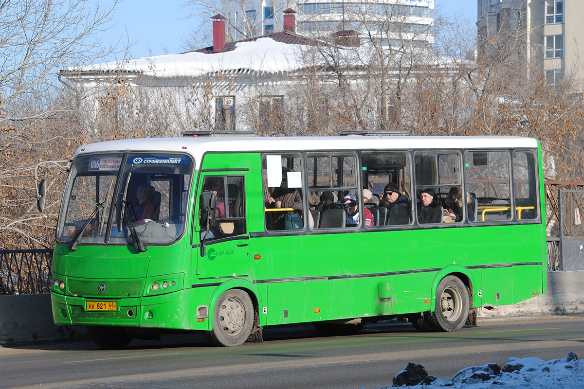 Свердловская область, ПАЗ-320412-05 "Вектор" № КК 821 66