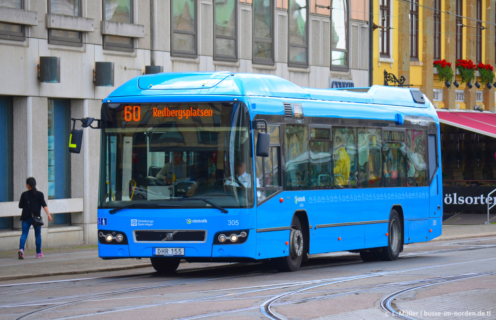 Швеция, Volvo 7700 Hybrid № 305