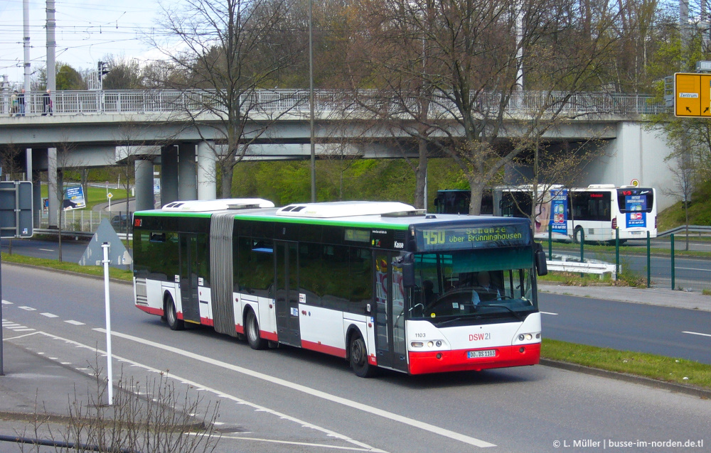 Северный Рейн-Вестфалия, Neoplan N4421/3 Centroliner № 1103