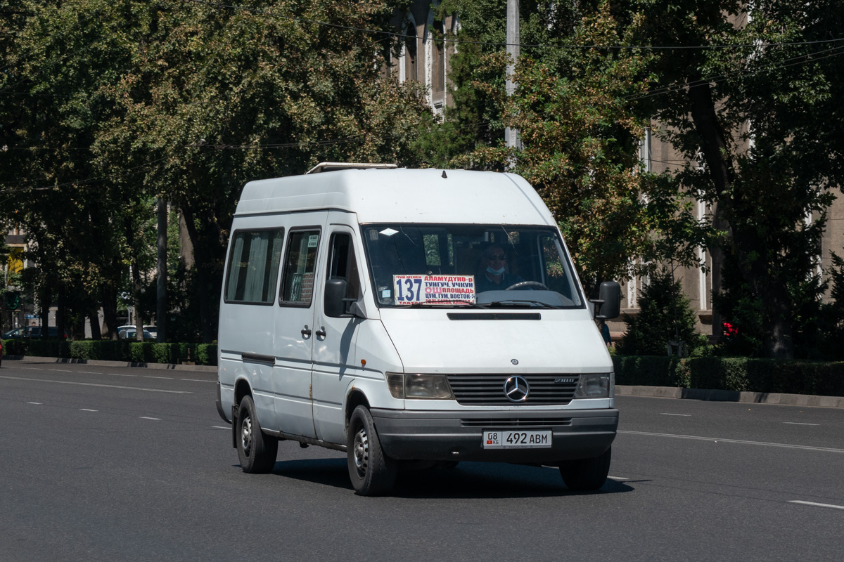 Кыргызстан, Mercedes-Benz Sprinter W901/W902 210D № 08 492 ABM
