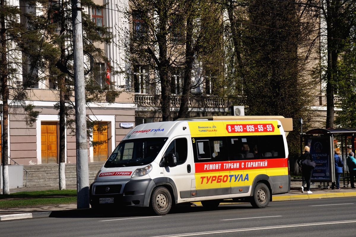 Тульская область, Нижегородец-FST613 (FIAT Ducato) № М 660 УР 71