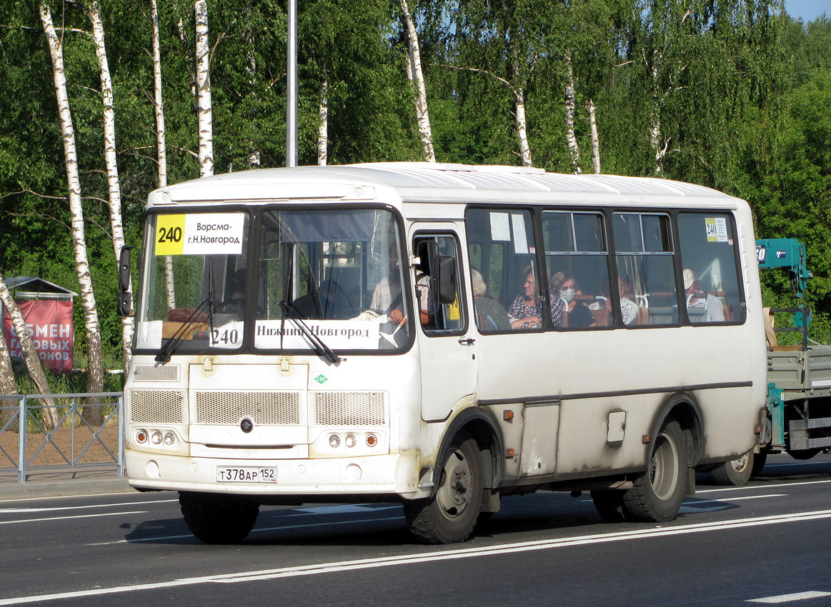 Нижегородская область, ПАЗ-320540-22 № Т 378 АР 152