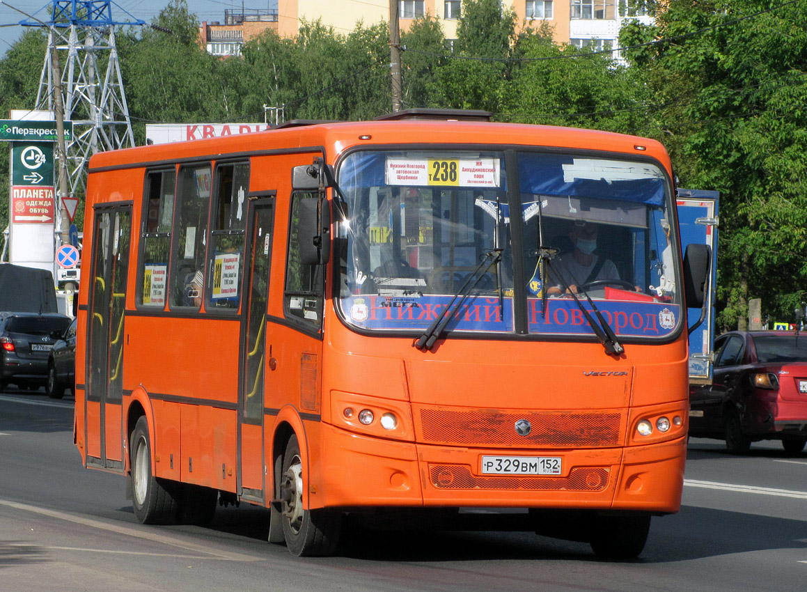 Нижегородская область, ПАЗ-320414-05 "Вектор" № Р 329 ВМ 152