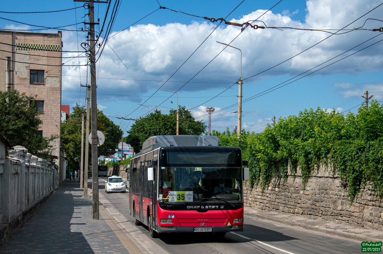 Тернопольская область, MAN A21 Lion's City NL273 LPG № BO 2613 BT