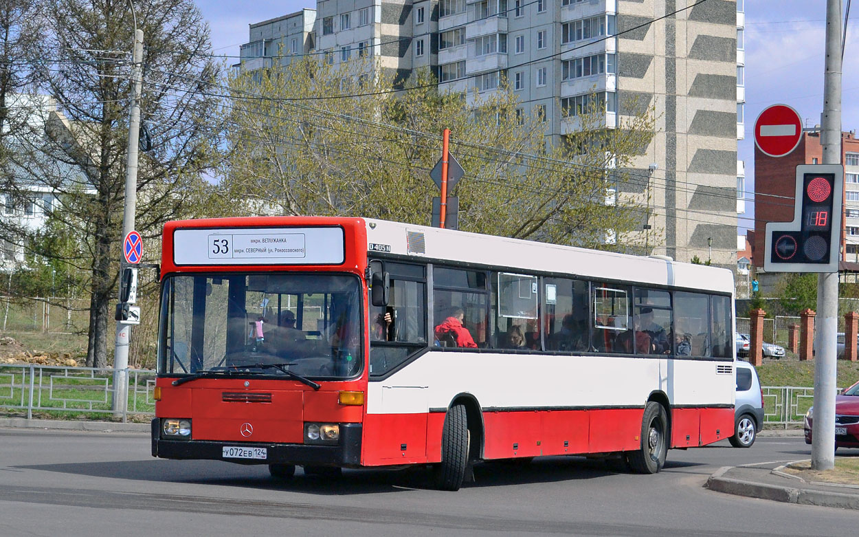 Красноярский край, Mercedes-Benz O405N № У 072 ЕВ 124