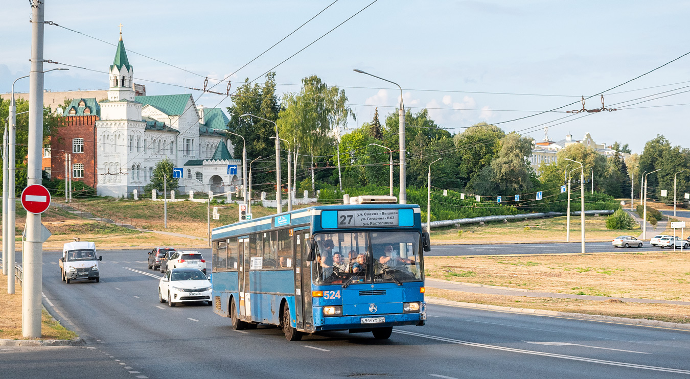 Владимирская область, Mercedes-Benz O405 № 524