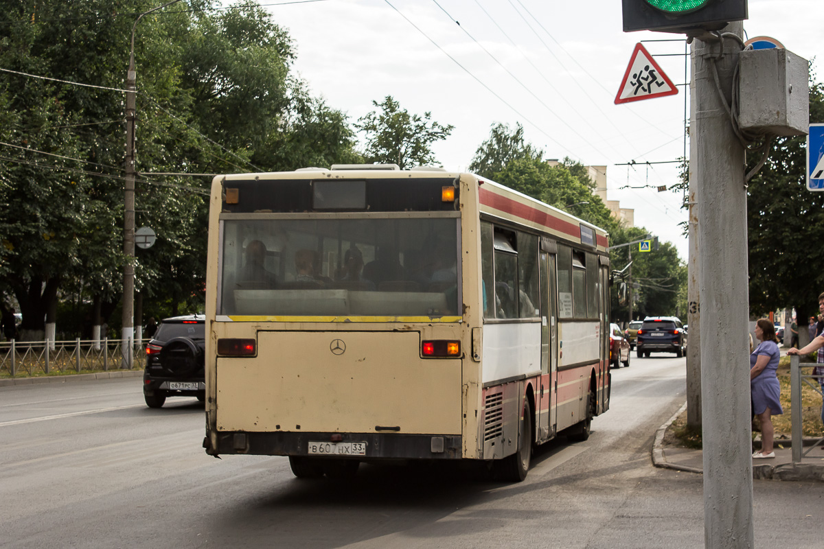 Vladimir region, Mercedes-Benz O405 č. В 607 НХ 33