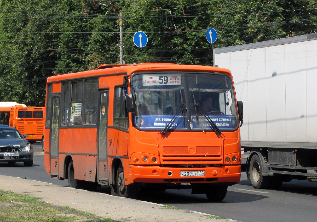 Нижегородская область, ПАЗ-320402-05 № К 209 ОТ 152