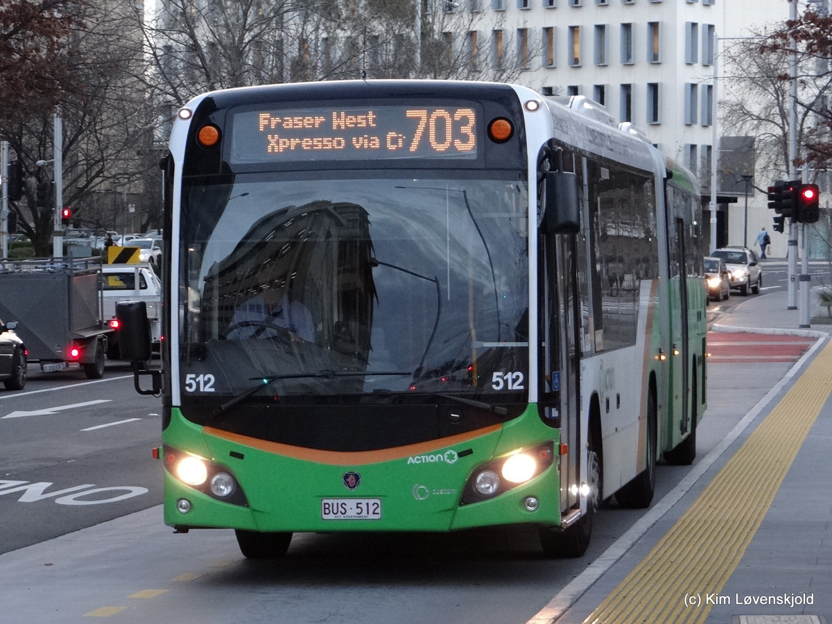 Австралия, Custom Coaches CB80 № 512 Австралия, Custom Coaches CB80 № 512